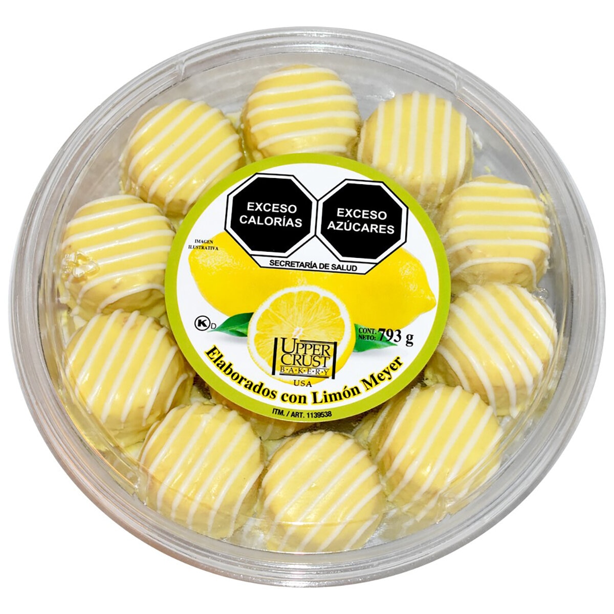 Upper Crust Bakery Mini Bocados Sabor Limón 793 g