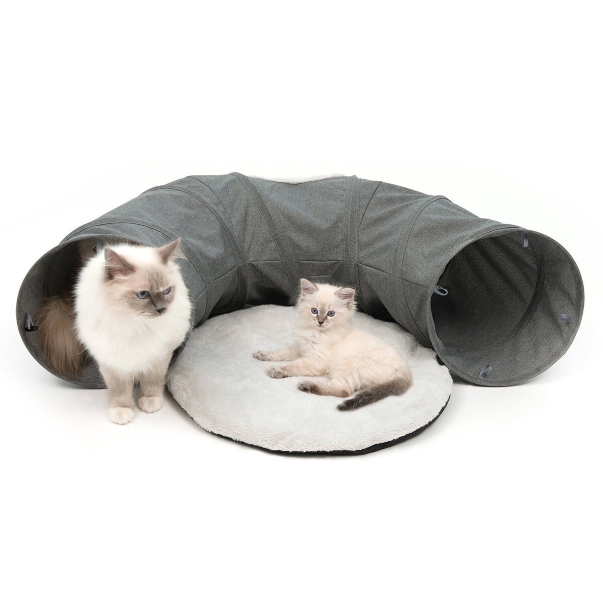 Catit Tunel/Cama para Gato 1 pza color gris