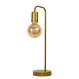 Artiva, Lampara de Mesa de Metal, Dorado