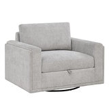 Thomasville, Sillón Giratorio Extragrande con Almacenamiento