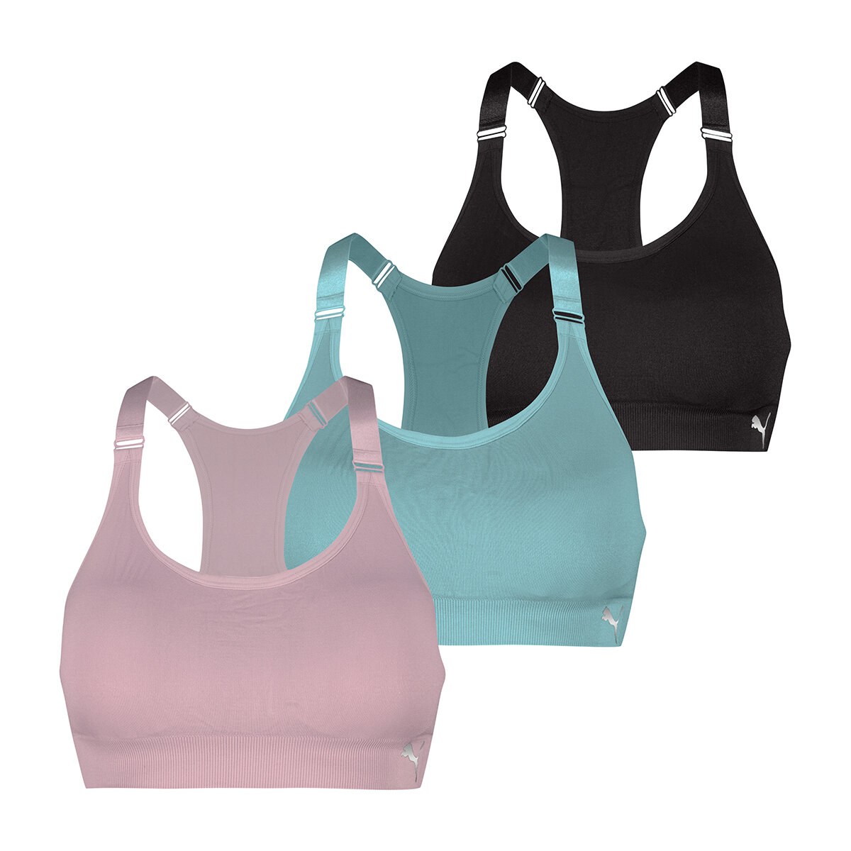 Puma Brasier deportivo para Dama Verde Chica Puma Brasier deportivo para Dama Verde Chica