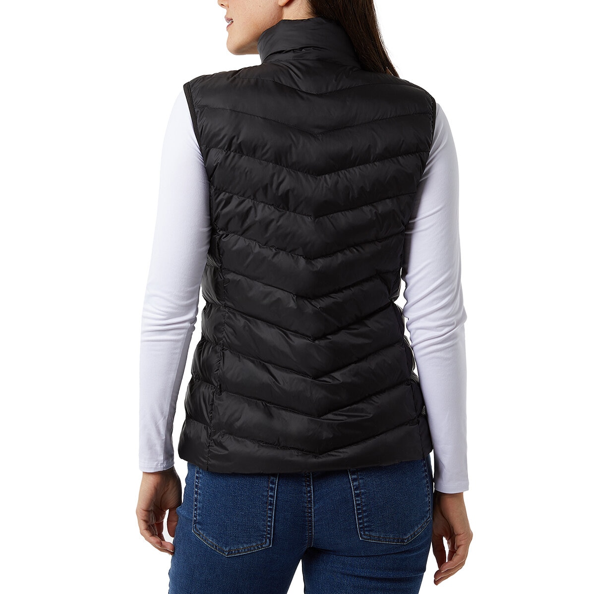 32 Degrees Heat Chaleco para Dama Negro Extra Grande