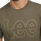 Lee Playera para Caballero Verde Mediana