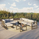 Atleisure, Preston Sala Seccional para Jardín de 6 Piezas