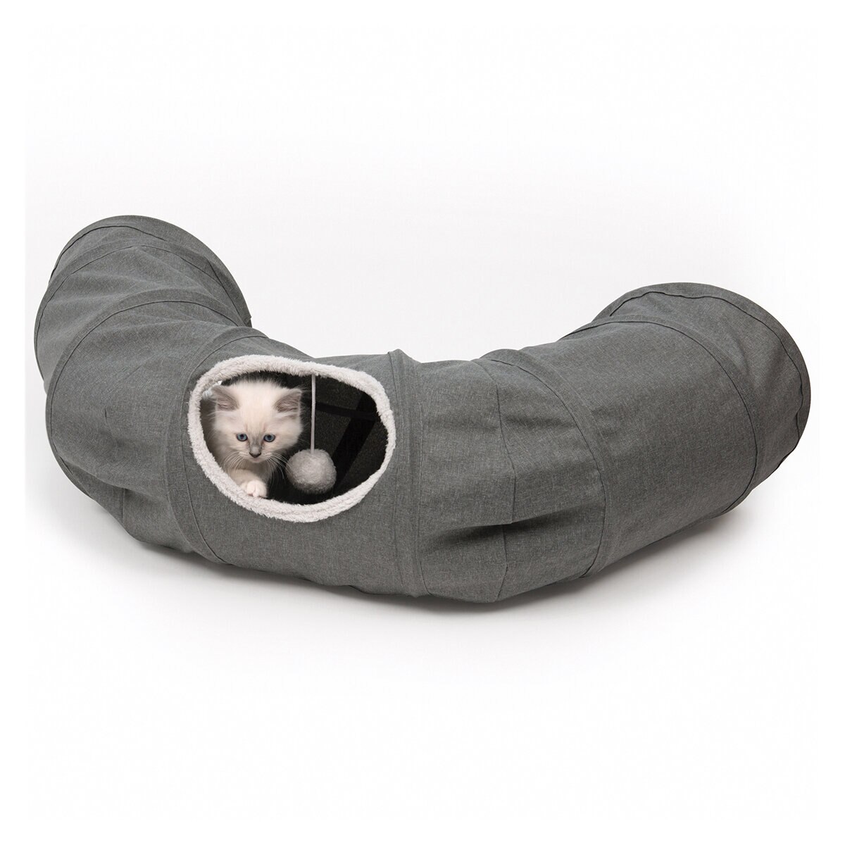 Catit Tunel/Cama para Gato 1 pza color gris