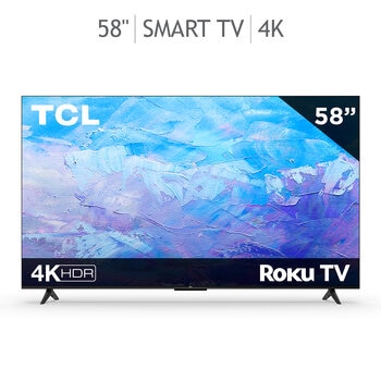 TCL Pantalla 58" 4K UHD Smart TV