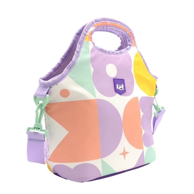 Mochila con Lonchera Kiut Norma Geometric Mochila con Lonchera Kiut Norma Geometric