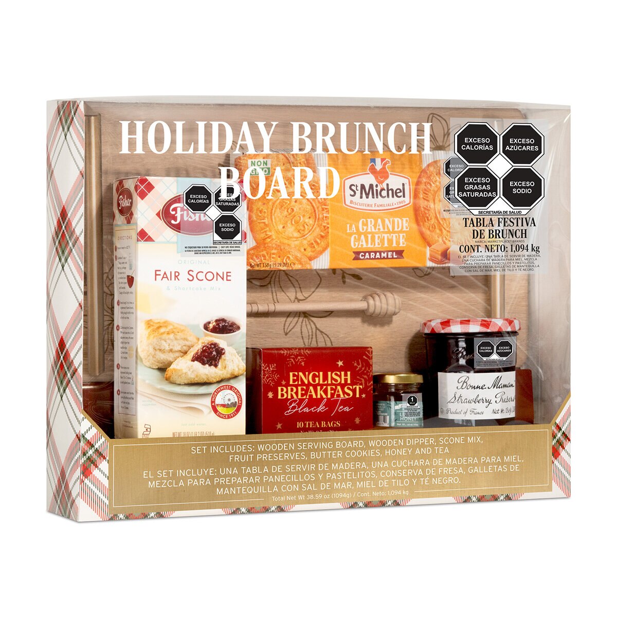 Tabla Festiva de Brunch 1,094 kg