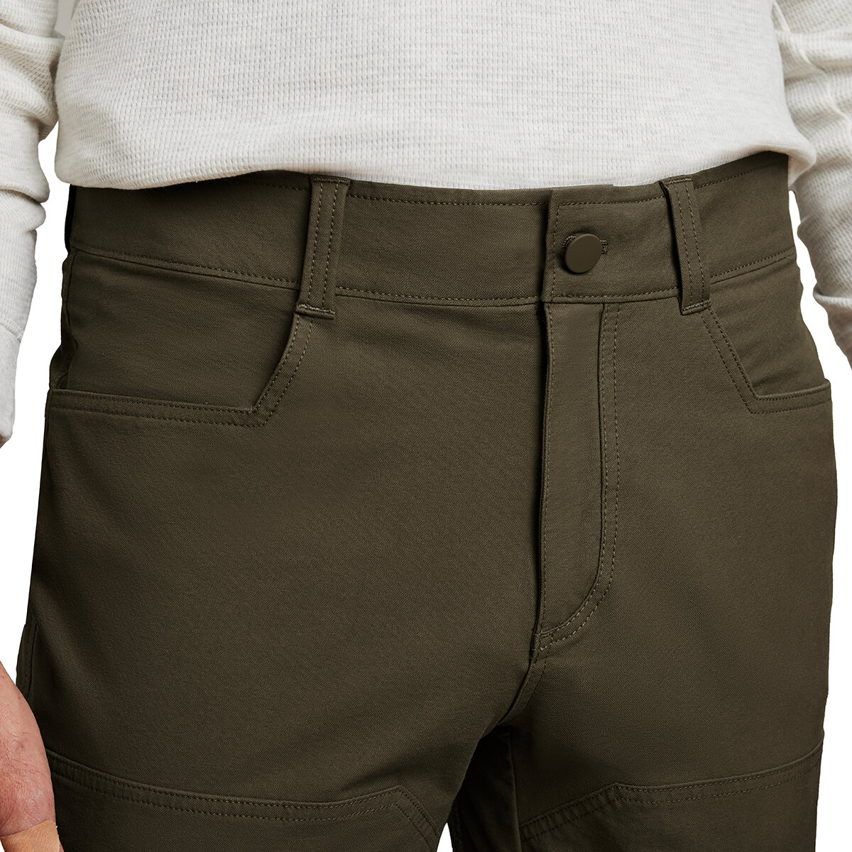 Kirkland Signature Pantalones para Caballero café 34 x 30