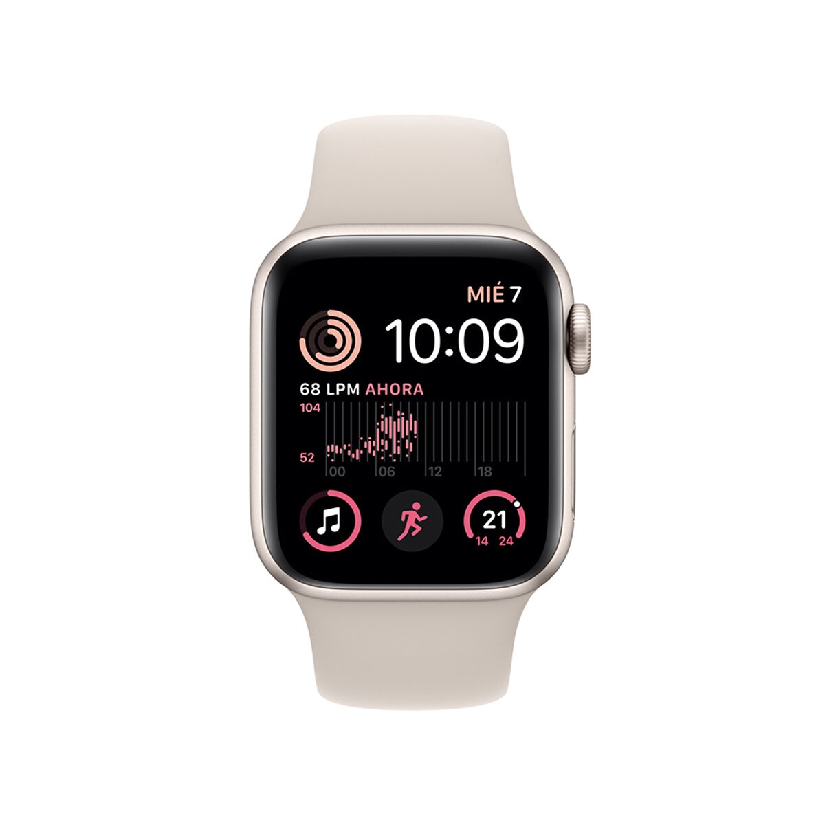 Apple Watch (GPS) Caja de aluminio blanco estrella