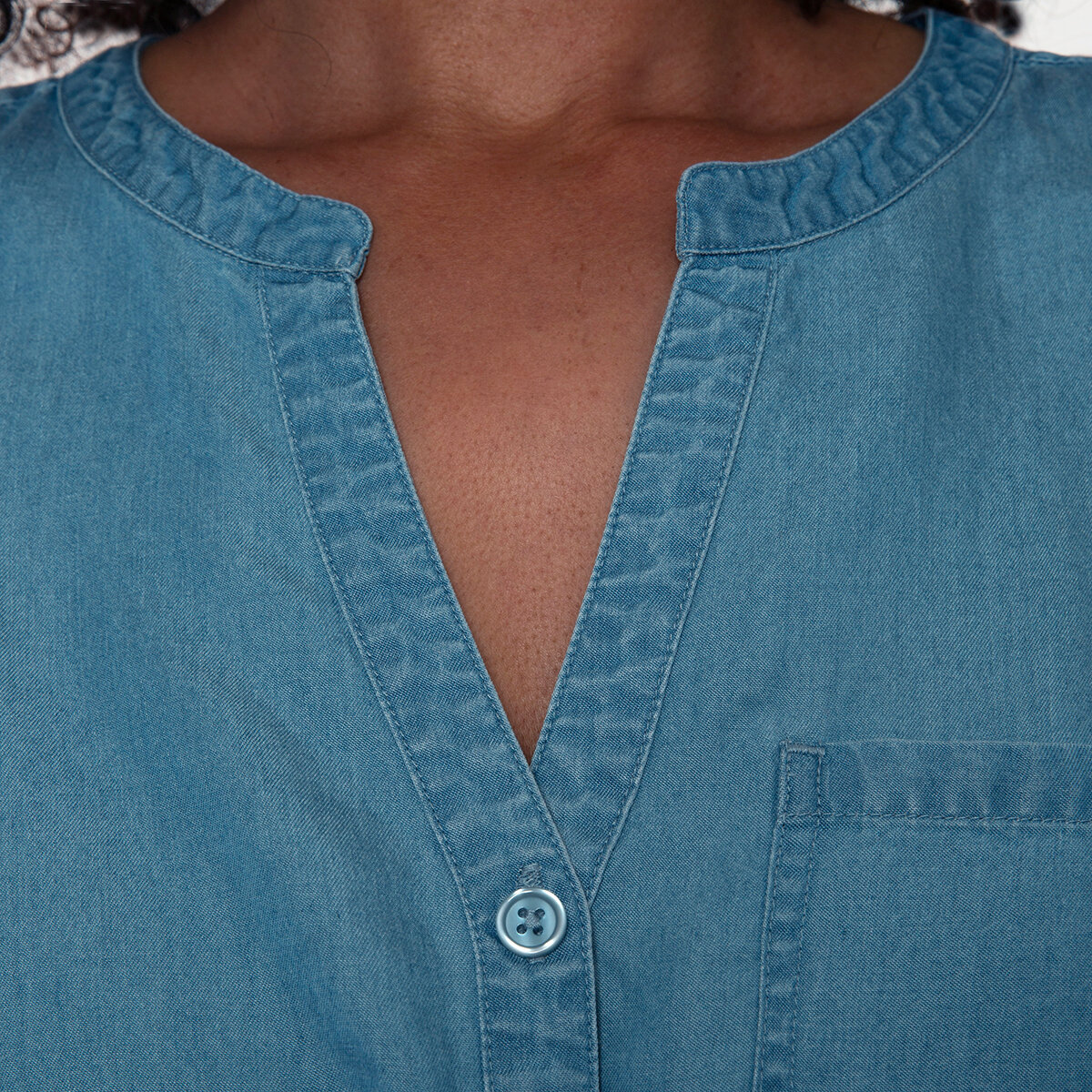 Mario Serrani Italy Vestido para Dama Azul Extra Grande