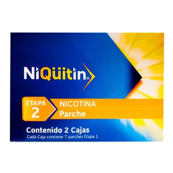 Niqüitin Etapa 2 Nicotina Parche 2 Cajas 