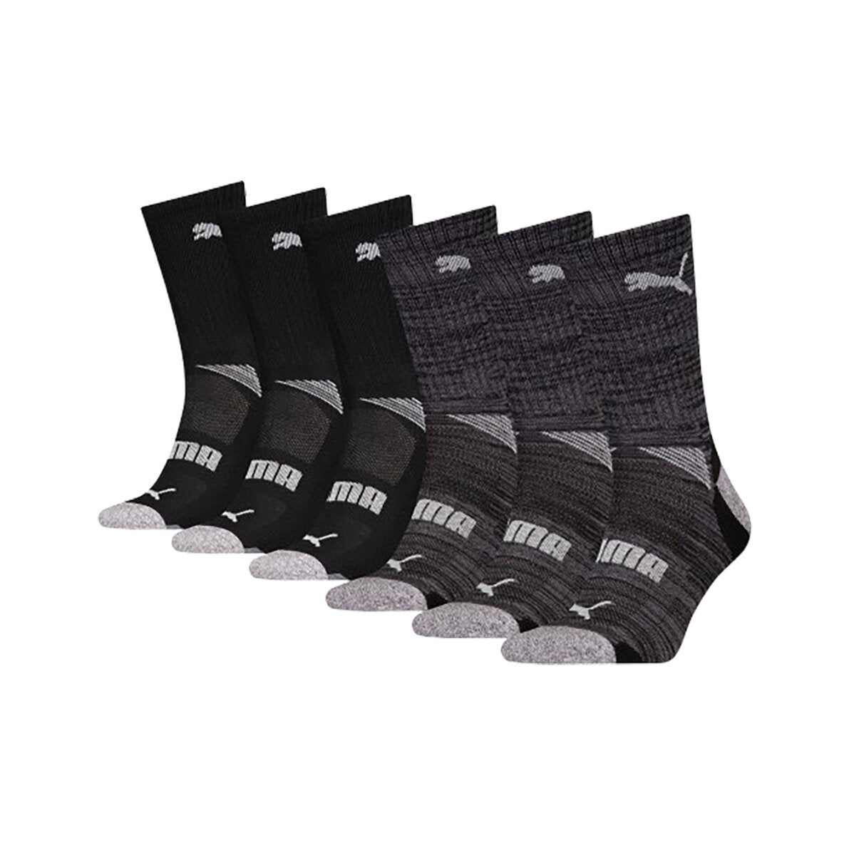 Puma Calcetines para Caballero 6 Piezas Varios Colores