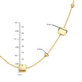 Collar, Oro Amarillo 14K