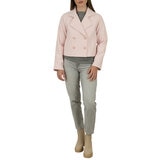 Nine West Abrigo Corto para Dama Rosa Extra Grande