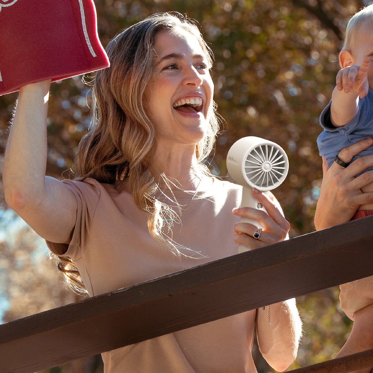Jisulife Ventilador Portátil 5 Velocidades