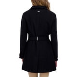 DKNY Abrigo para Dama Negro Chica