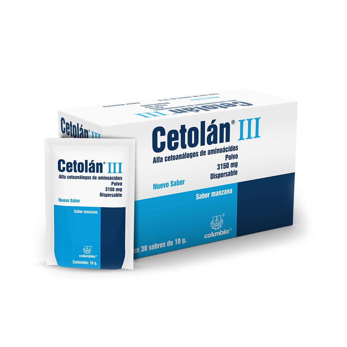 Cetolan III  30 sobres de 10mg