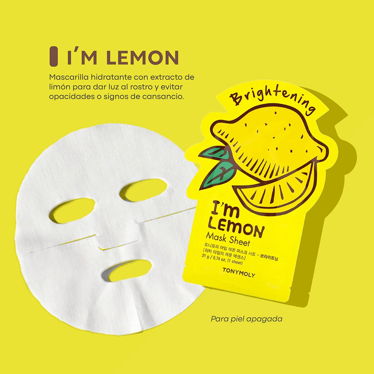 Tony Moly I'm Lemon Pack 7 pzas Anti Manchas Tony Moly I'm Lemon Pack 7 pzas Anti Manchas