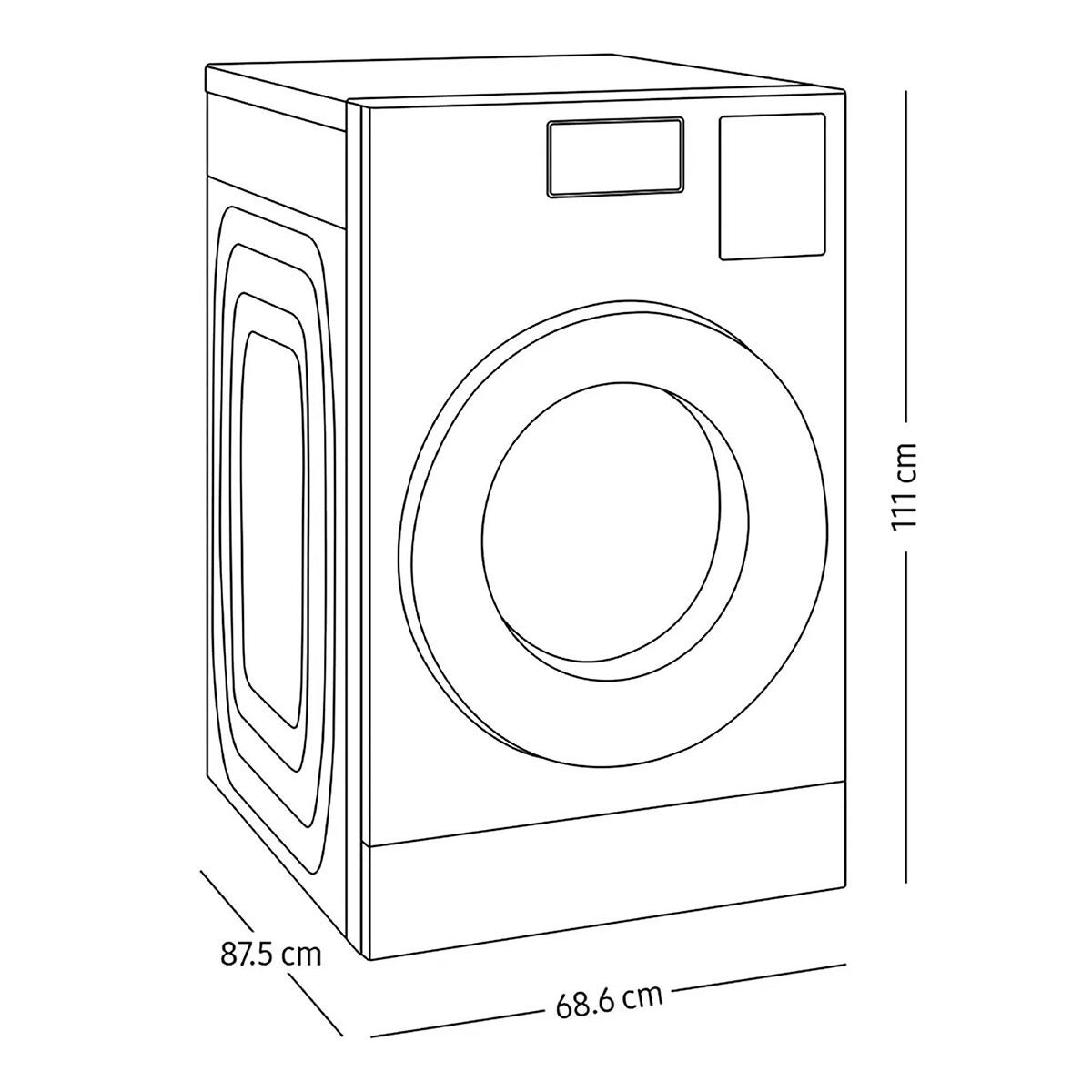 Samsung Lavasecadora Bespoke Eléctrica 26Kg / 20 Kg Samsung Lavasecadora Bespoke Eléctrica 26Kg / 20 Kg