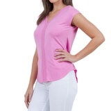 Cristina B Blusa para Dama Rosa Extra Chica