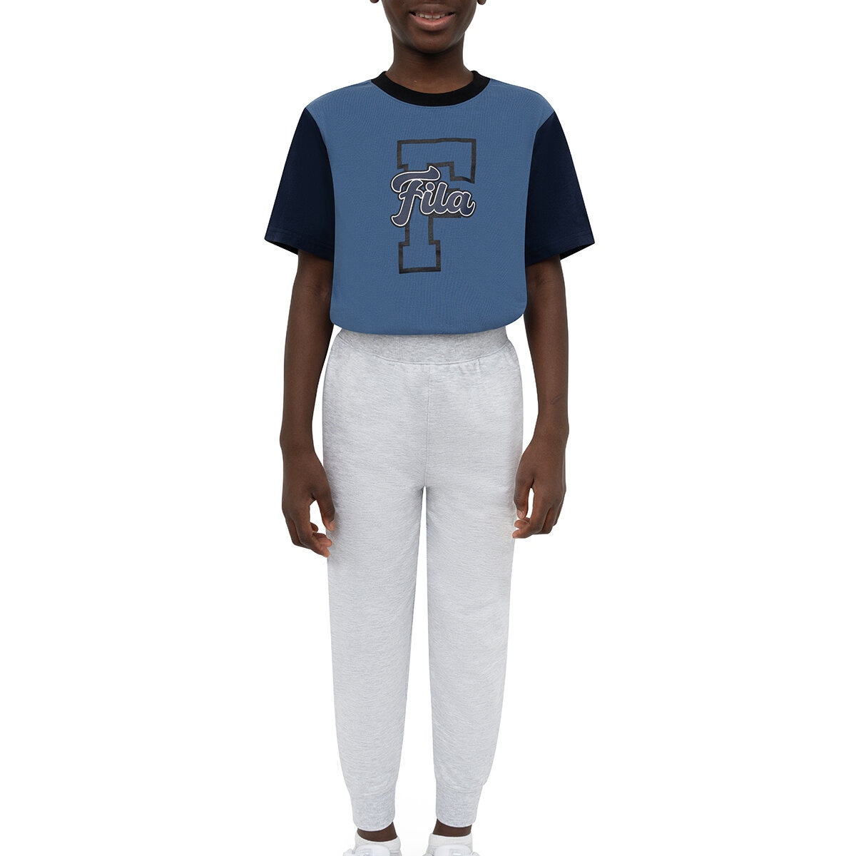 Fila Pants tipo jogger 2 piezas para Niños Negro / Oxford 5 / 6 Años