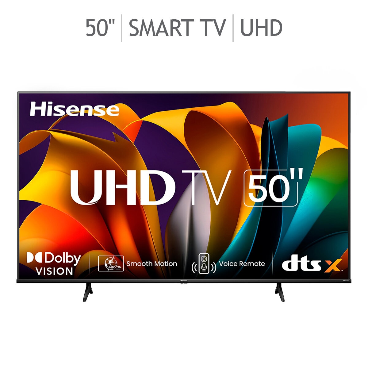Hisense Pantalla 50" 4K UHD