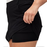 Tilley Falda para Dama Negro EE Grande