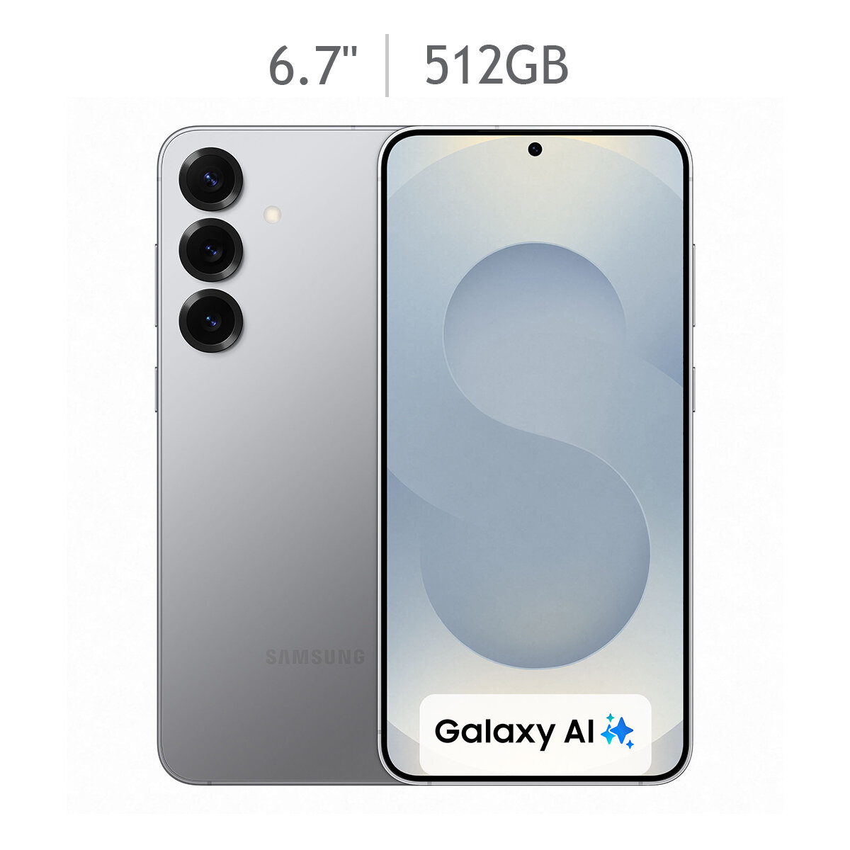 Samsung Galaxy S25+ 512GB Plata
