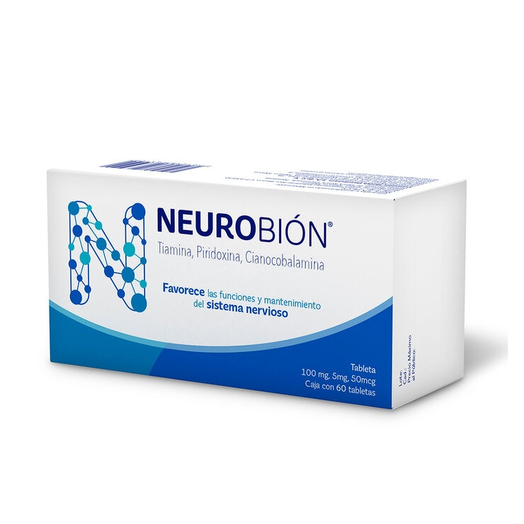 Neurobión Oral 60 Tabletas Vitaminas del Complejo B