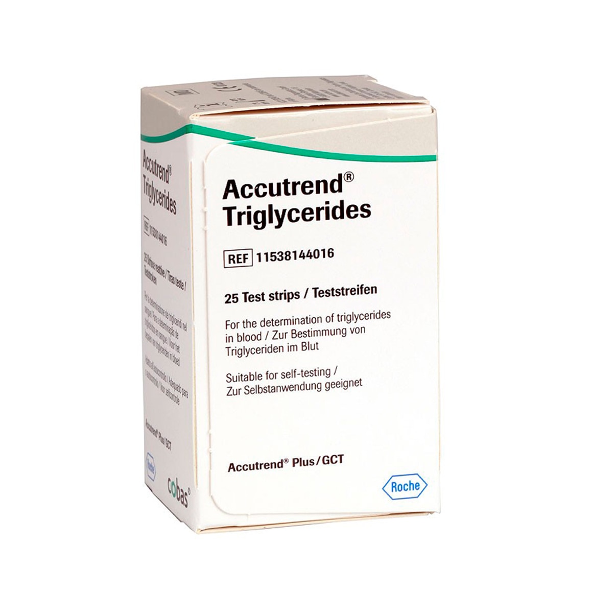 Accutrend Triglicéridos 25 Tiras