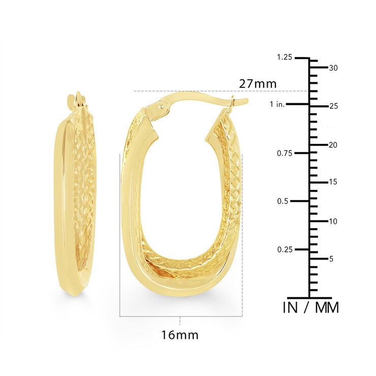Arracadas, Oro Amarillo 14kt