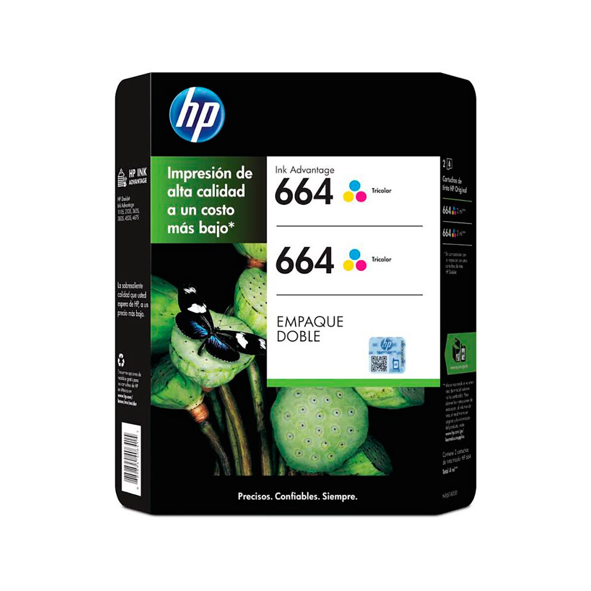 HP664 Cartucho de Tinta Tricolor