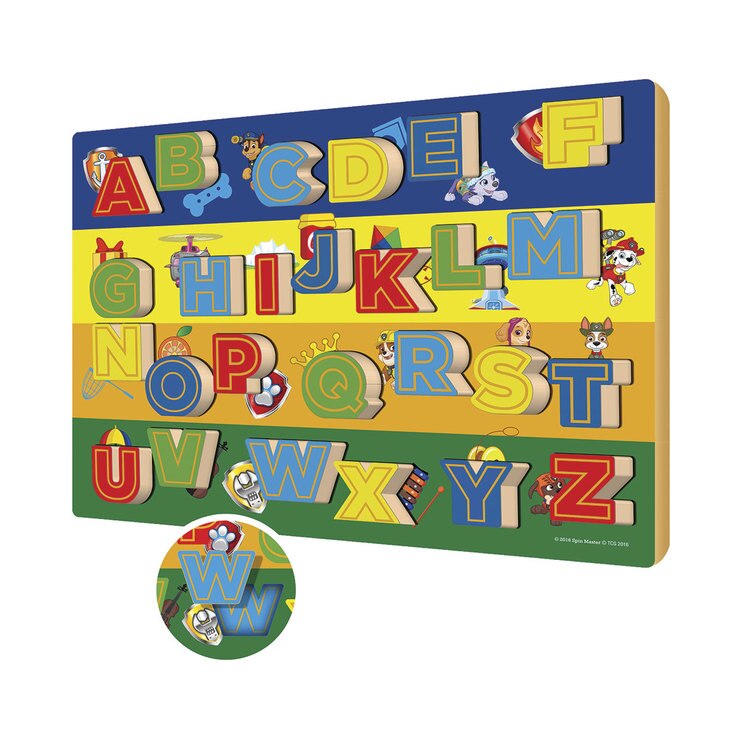 Rompecabezas de Madera 3 en 1, Longshore (Paw Patrol). Costco México