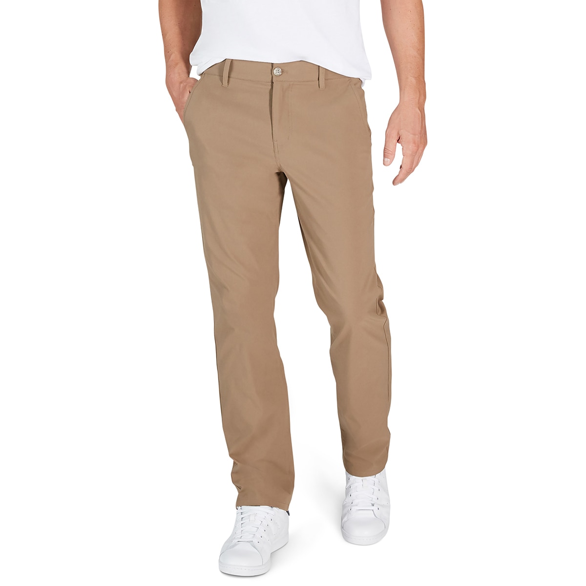 Weatherproof Vintage, Pantalón para Caballero, Caqui, 36 x 32 Costco