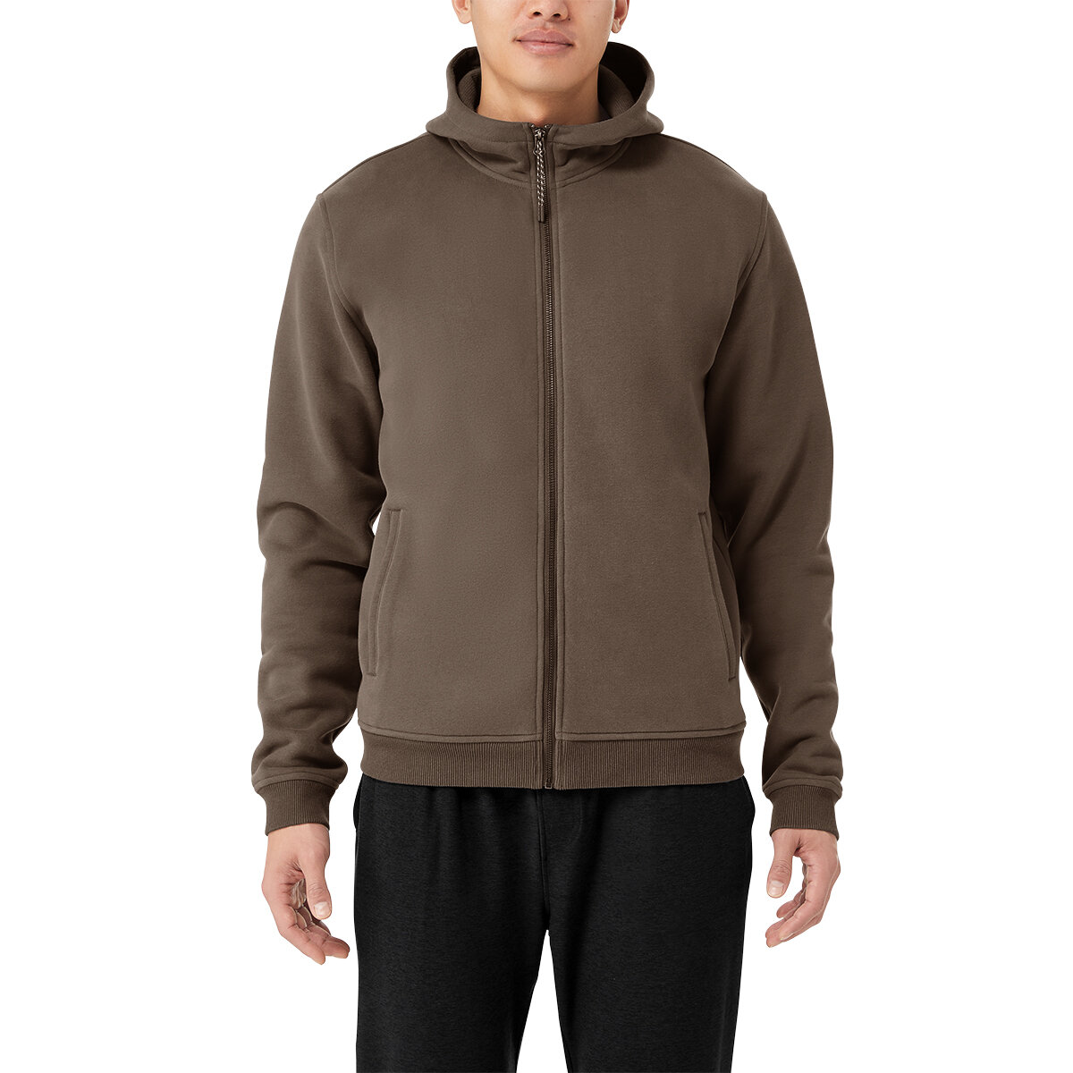 Kirkland Signature Sudadera para Caballero Café Chica