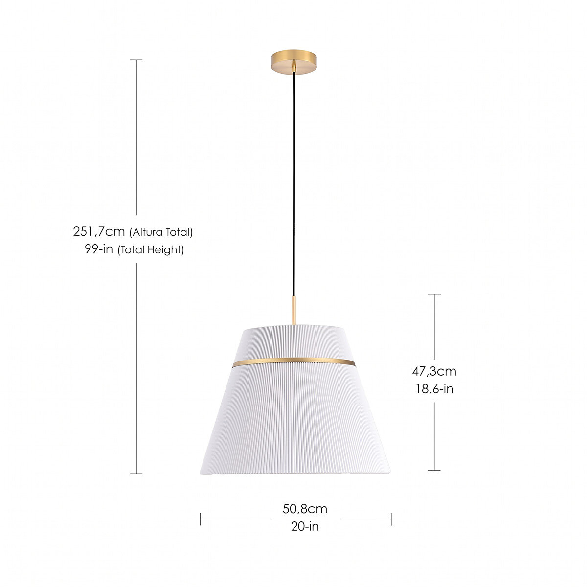 Empire Lighting, Lámpara Colgante Modelo Roma Empire Lighting, Lámpara Colgante Modelo Roma