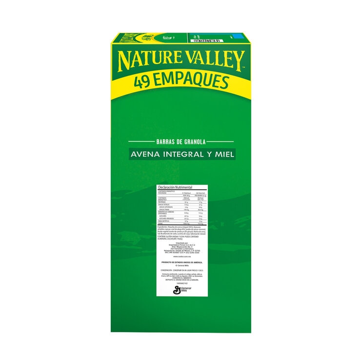 Nature Valley Barras de Granola 49pzas de 22g c/u