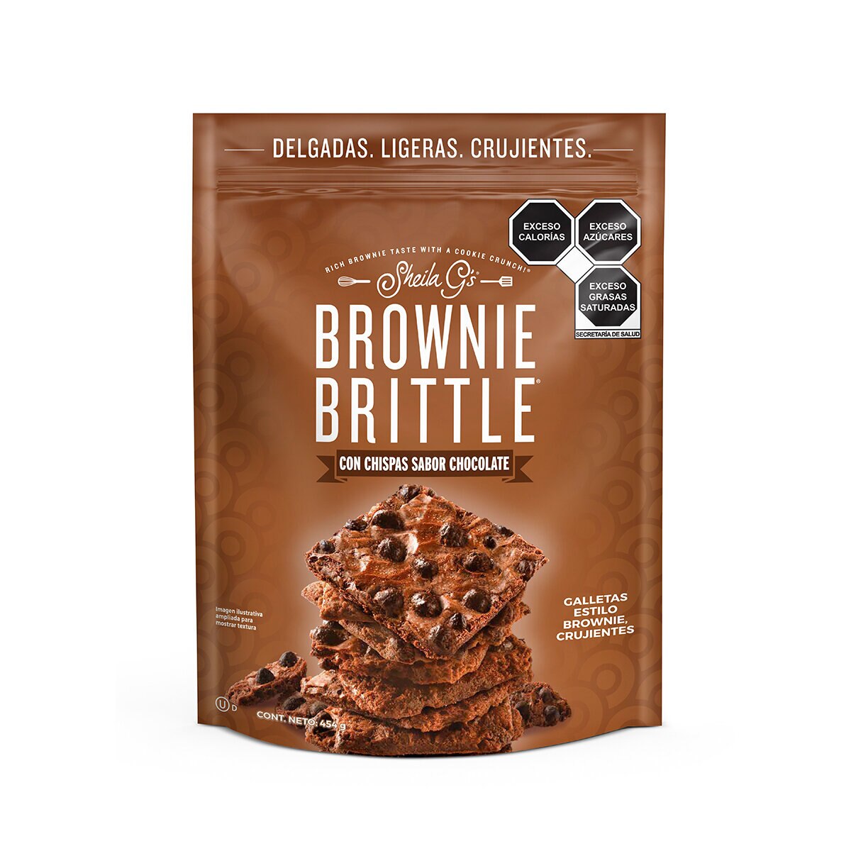 Sheila G's Galletas Estilo Brownie Crujientes 454 g Cos...