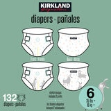 Kirkland Signature Pañales Etapa 6 Unisex 132 pzas