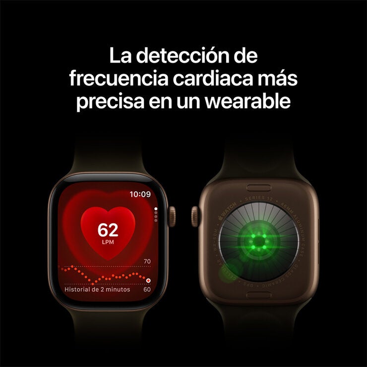 Apple Watch Series 12 (GPS + Celular) 46mm Aluminio Gris Espacial + Correa Deportiva Azul Profundo - Talla S/M Apple Watch Series 12 (GPS + Celular) 46mm Aluminio Gris Espacial + Correa Deportiva Azul Profundo - Talla S/M