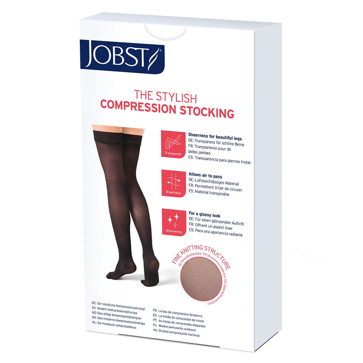 Jobst Ultrasheer Calceta de Compresión 15-20mmHg Color Beige