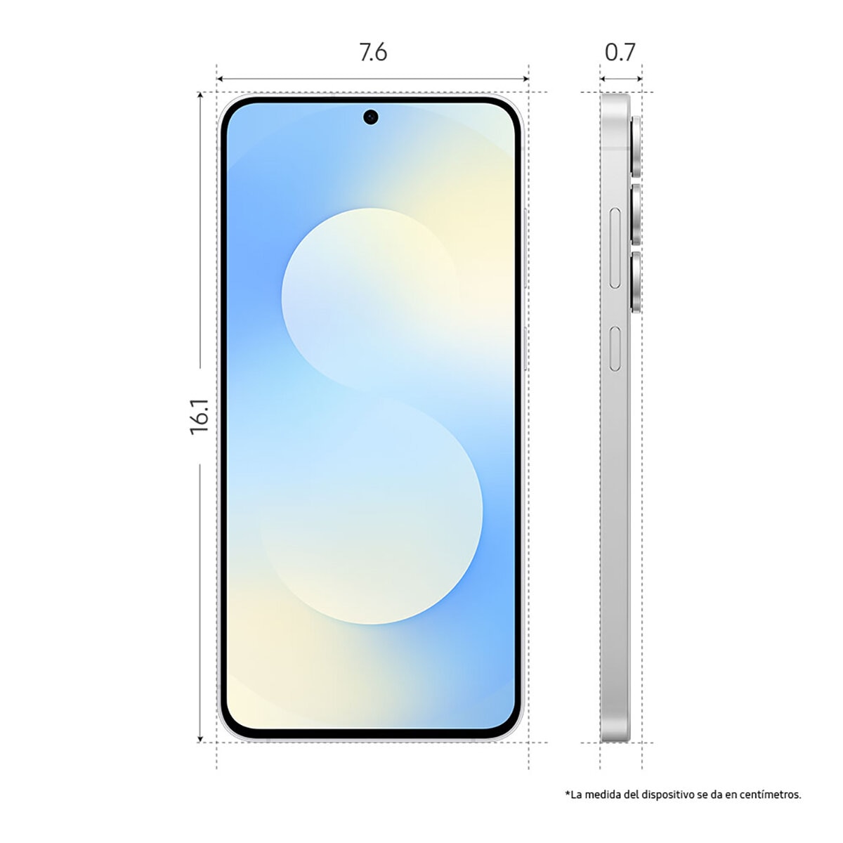 Samsung Galaxy S25 FE 128GB Azul Hielo