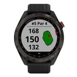 Garmin Reloj Inteligente Approach S42 Golf GPS Gris Carbón/Negro