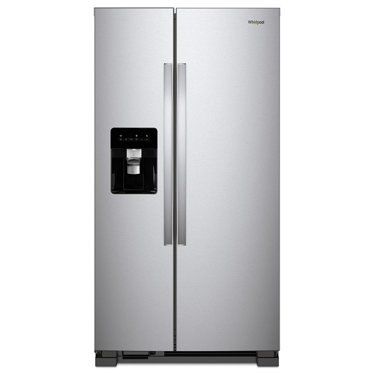Refrigerador Whirlpool de 25' Dúplex, color acero inoxidable Costco