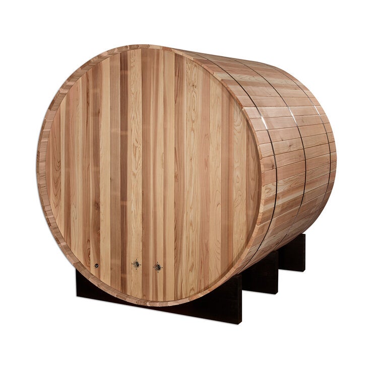 Sauna de Vapor con Diseño de Barril Dynamic Arosa, 4 personas Sauna de Vapor con Diseño de Barril Dynamic Arosa, 4 personas