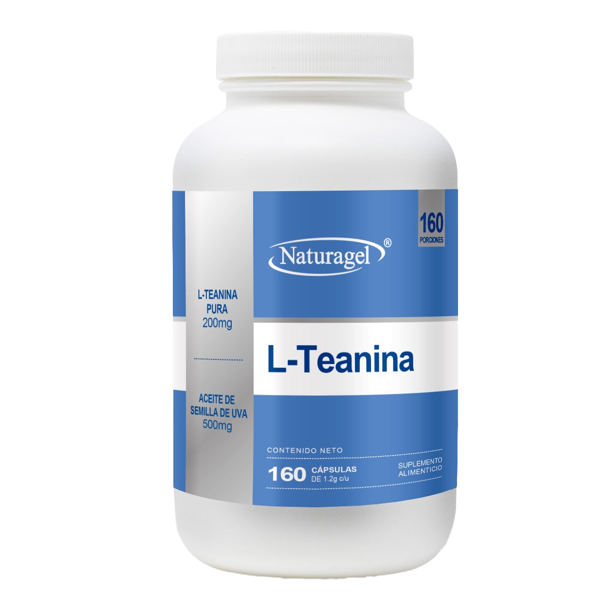 Naturagel L- Teanina 160 Cápsulas