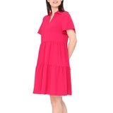 Tahari Vestido para Dama Rosa Grande