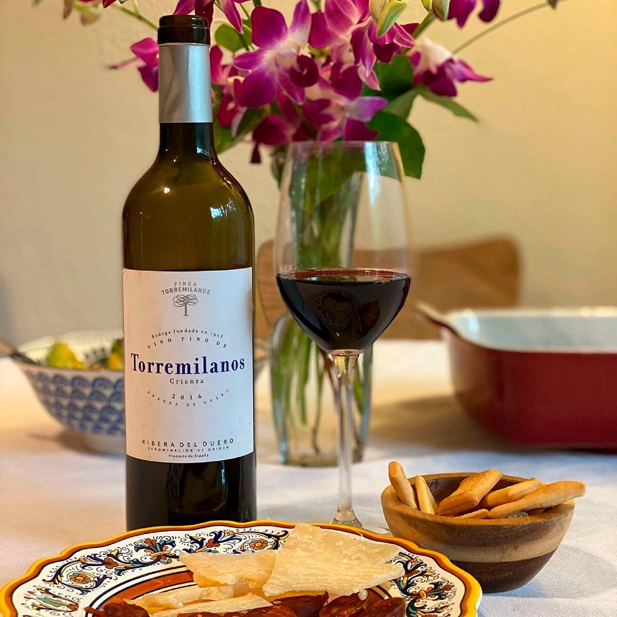 Vino Tinto Torremilanos Crianza 750 ml