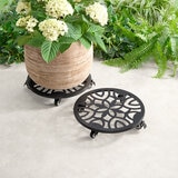 Stylecraft, Base para Macetas con Ruedas 2 pzs